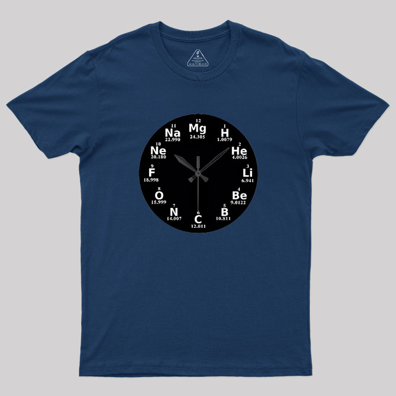Periodic Table Science Elements Geek T-Shirt