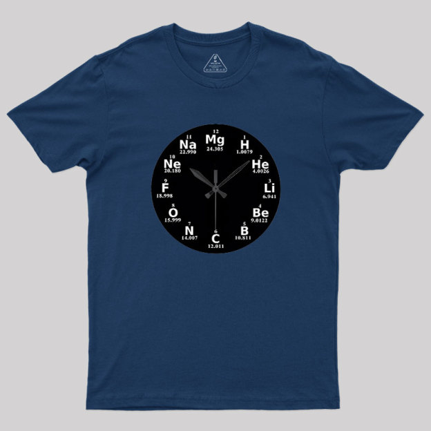 Periodic Table Science Elements Geek T-Shirt