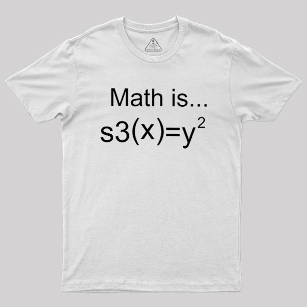Math is Sexy Geek T-Shirt