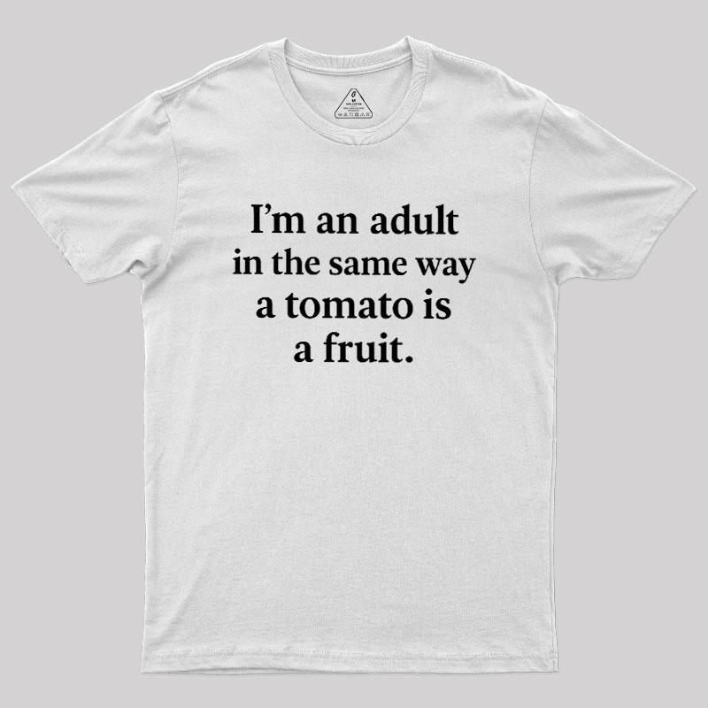Me Equal Tomato Geek T-Shirt