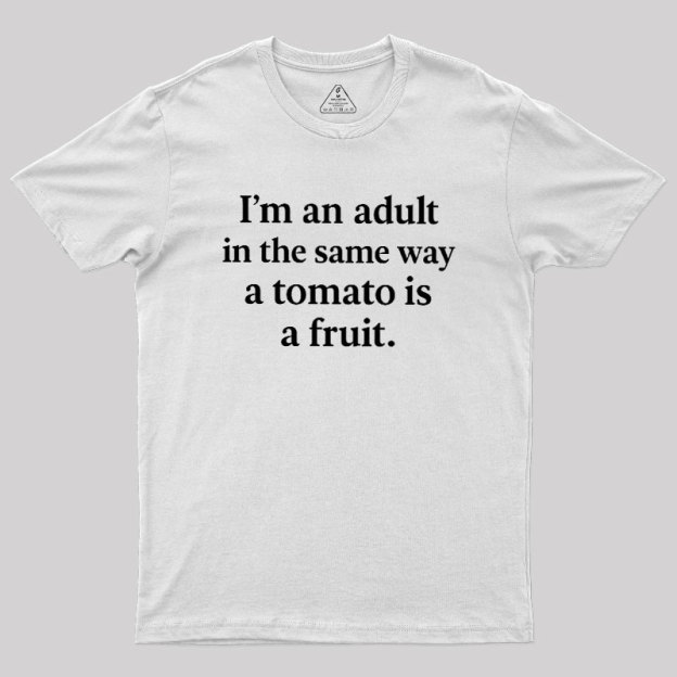 Me Equal Tomato Geek T-Shirt