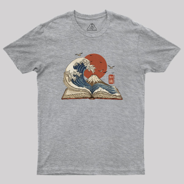 Waves of Knowledge Geek T-Shirt