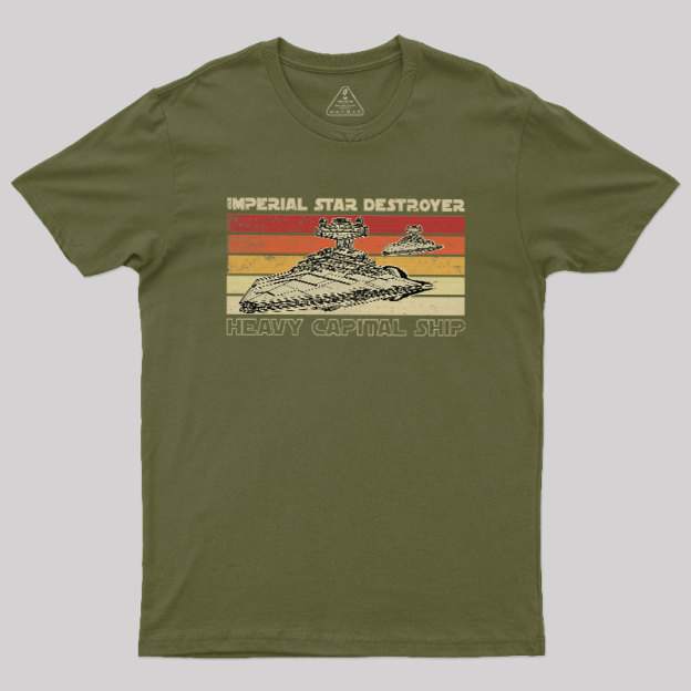 Imperial Star Destroyer Legacy Geek T-Shirt