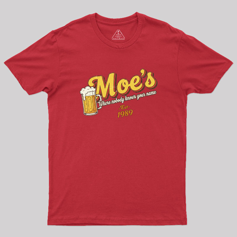 Moe's Tavern Geek T-Shirt