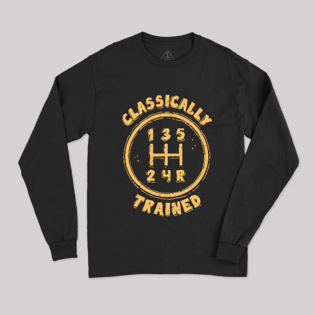 Classically Trained Hair Long Sleeve T-Shirt