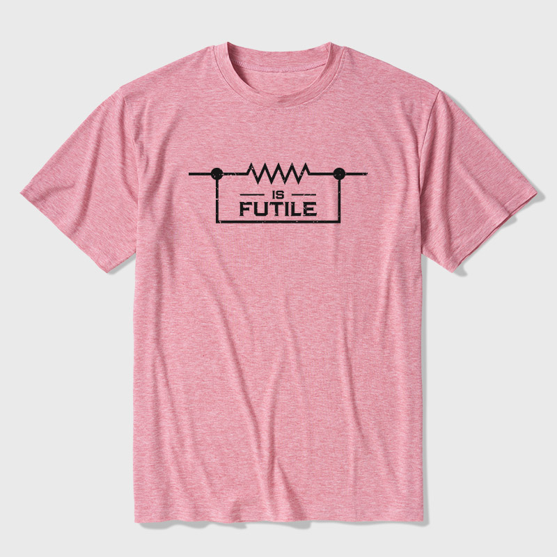 Funny Engineer Resistor Geek Science Ultra Soft Heather Tee