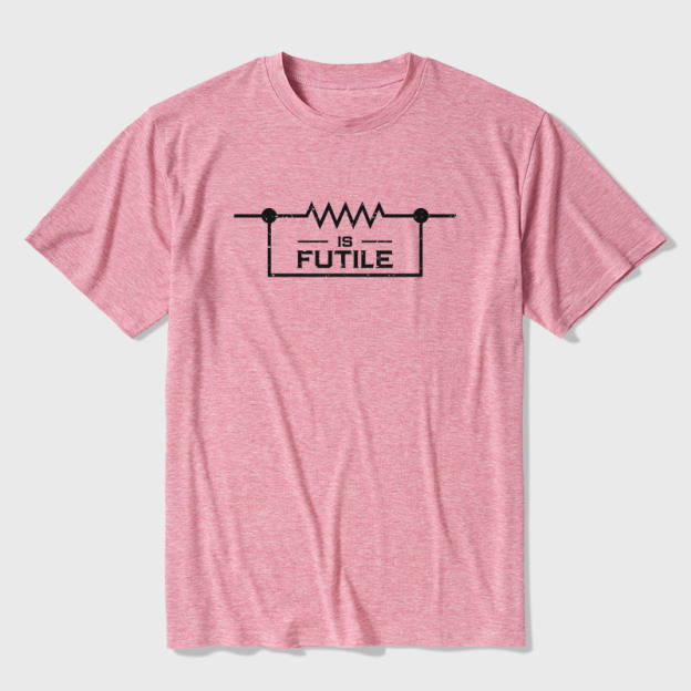 Funny Engineer Resistor Geek Science Ultra Soft Heather Tee