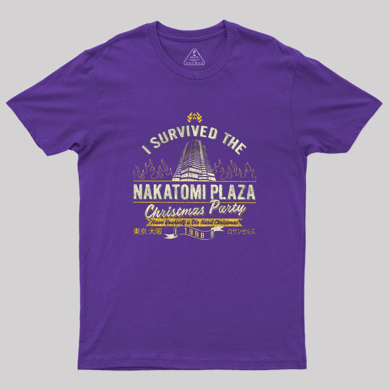 I Survived The Nakatomi Christmas Party Geek T-Shirt
