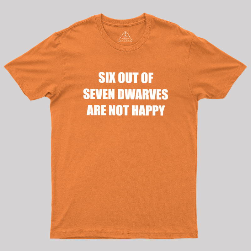 Not So Happy Geek T-Shirt