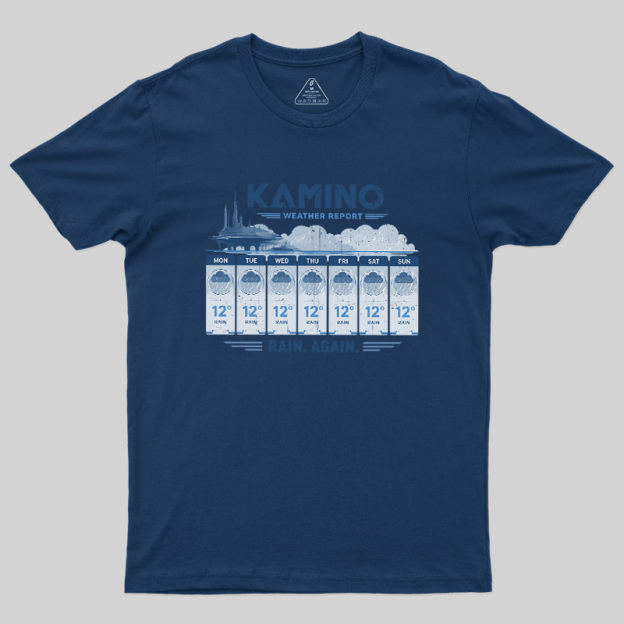 Kamino Rain Report Geek T-Shirt