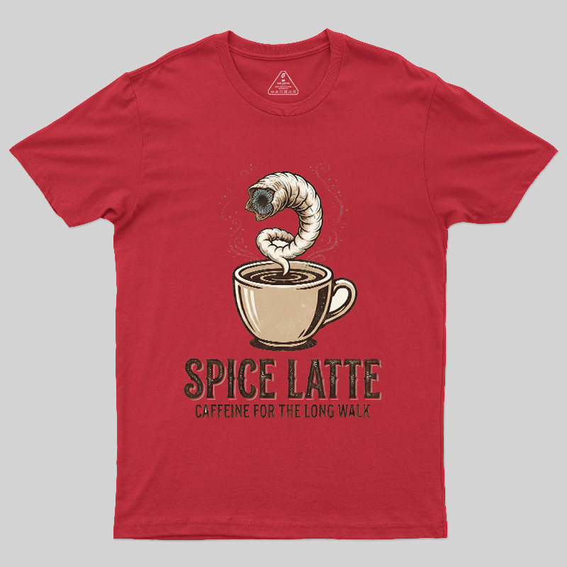 Caffeine For The Long Walk Geek T-Shirt Geek T-Shirt