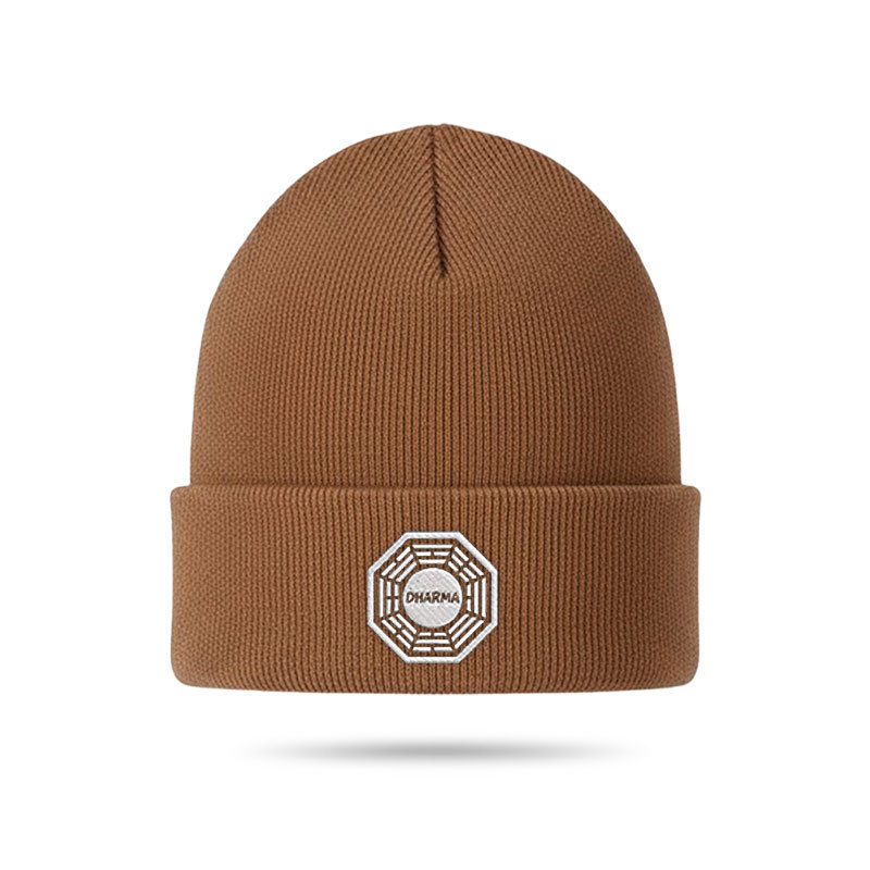 Dharma Initiative Geek Embroidered Beanie