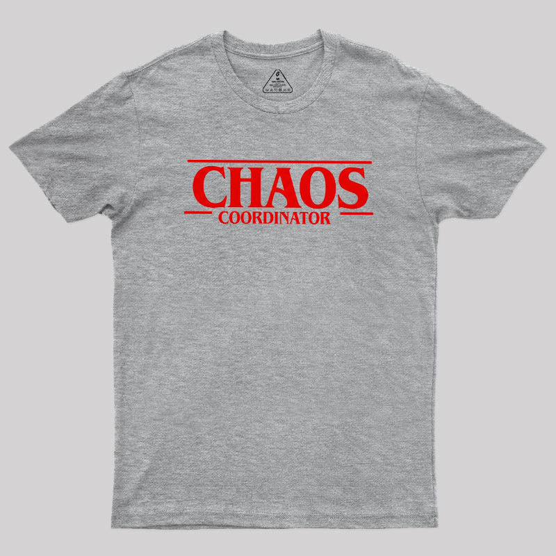 Stranger Chaos Geek T-Shirt