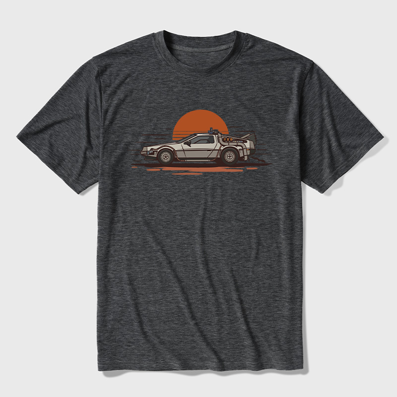 Back to Sunset Ultra Soft Heather Tees