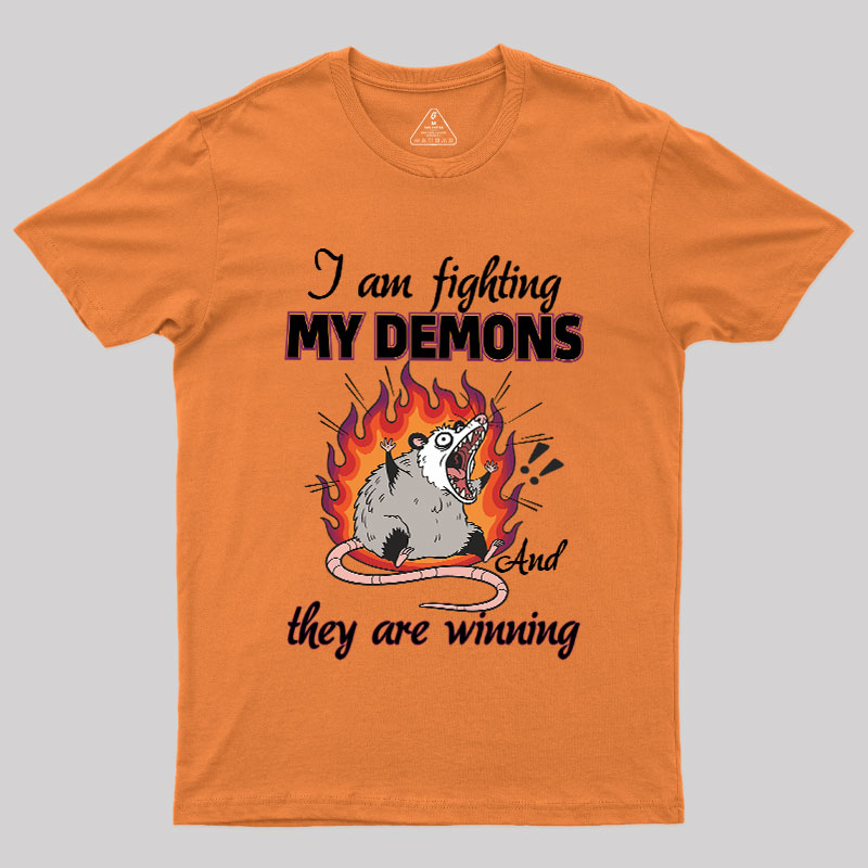 Demon Battle Geek T-Shirt