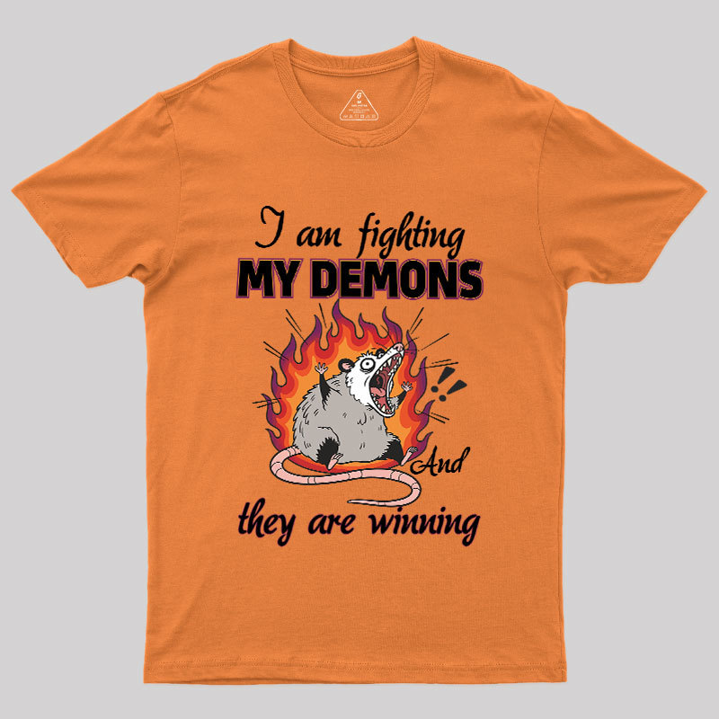 Demon Battle Geek T-Shirt