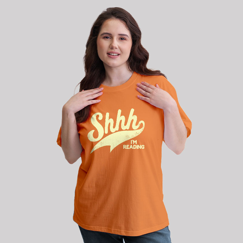 Shhh I'm Reading Geek T-Shirt