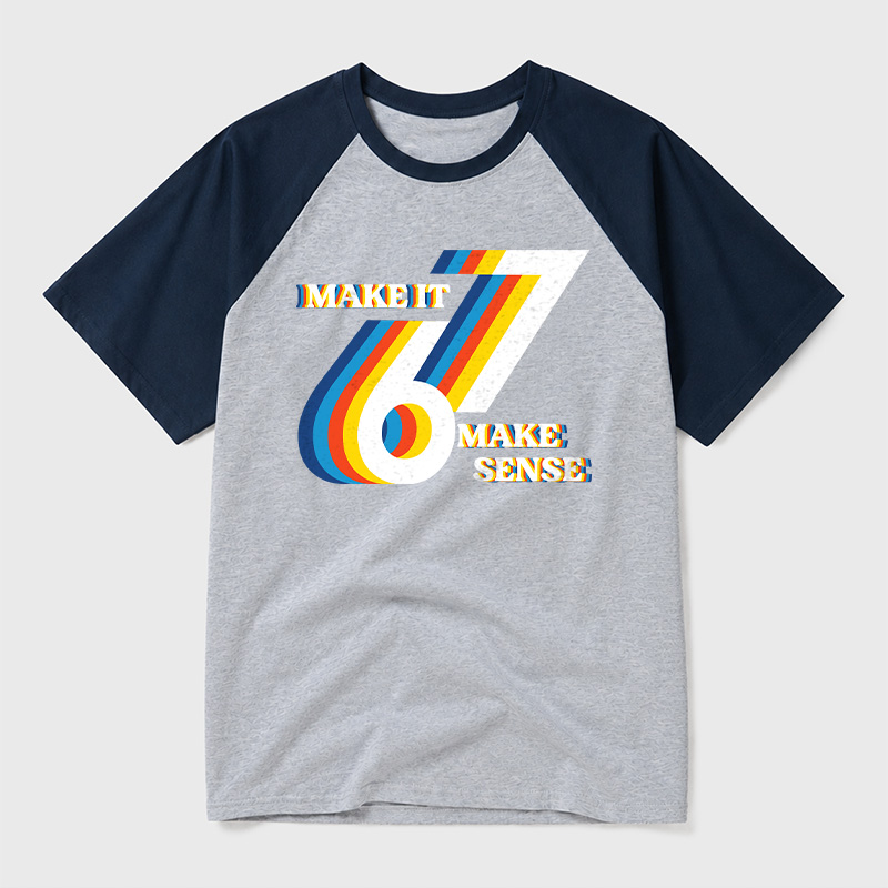 It Doesn’t Mean Anything Geek Retro Raglan T-Shirt