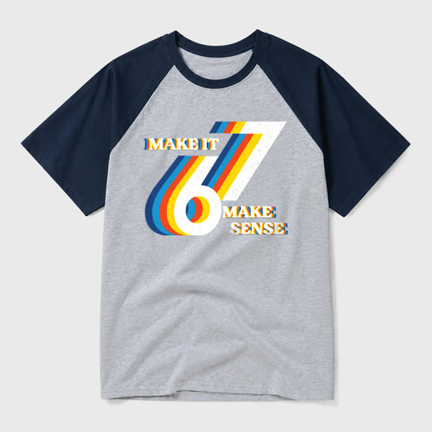 It Doesn’t Mean Anything Geek Retro Raglan T-Shirt