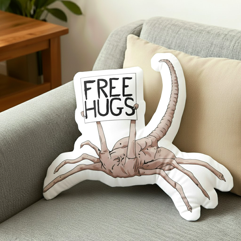 Free Hugs Geek Pillow