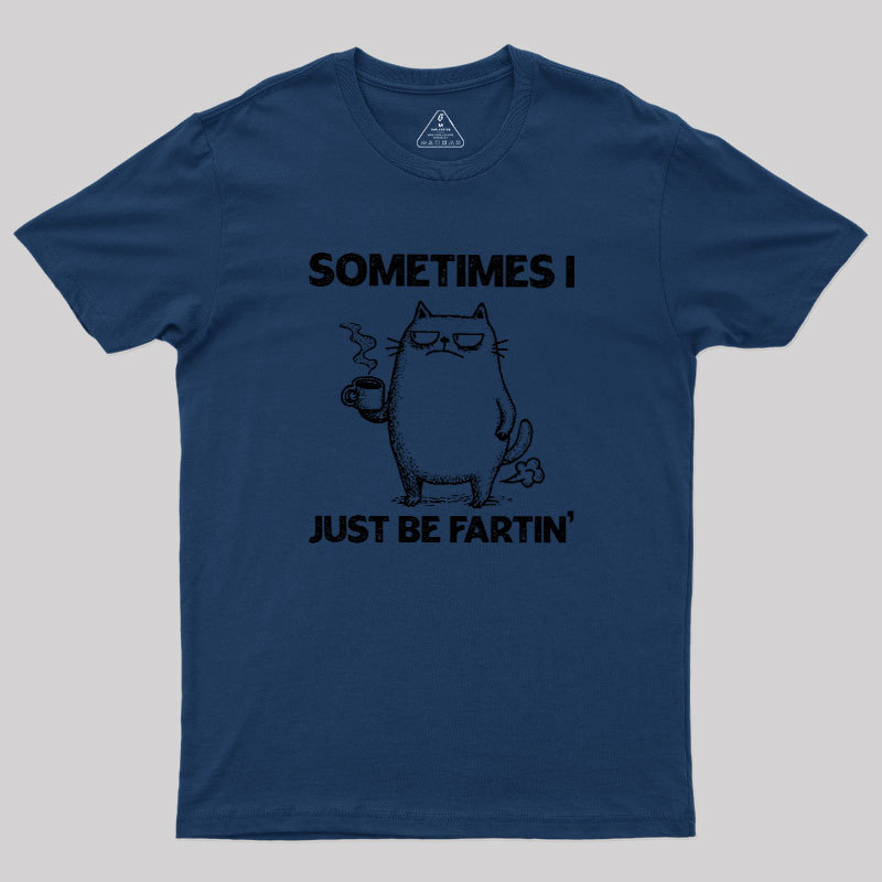 Fartin' Cat Chronicles Geek T-Shirt