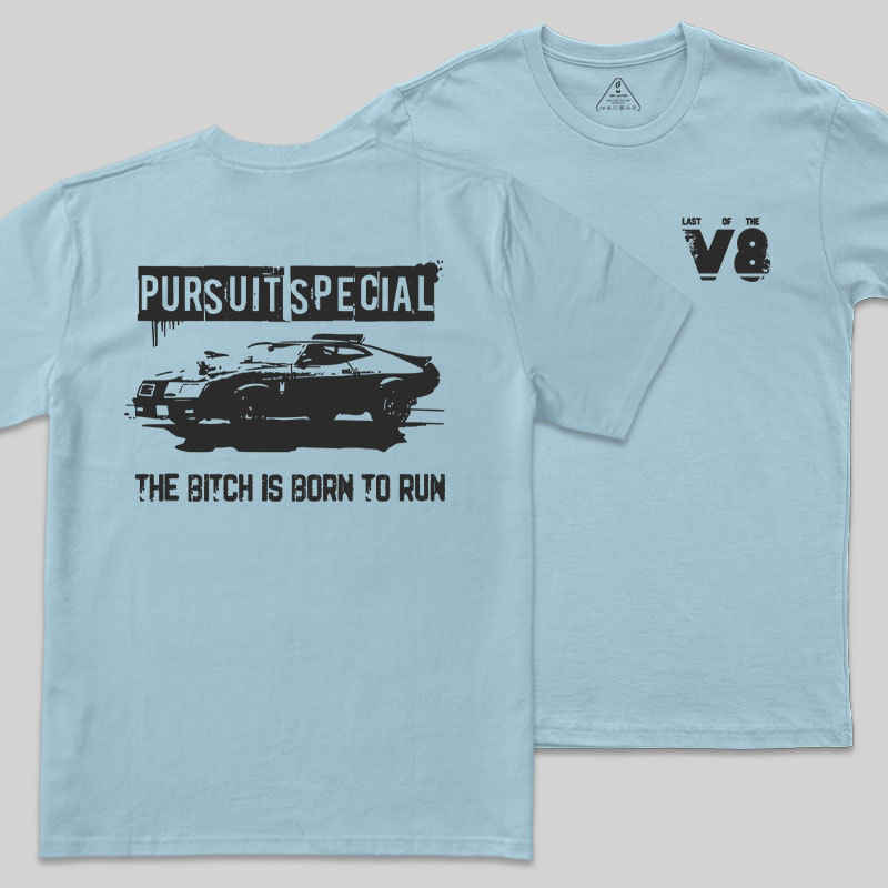 Road Warrior Front and Back Printed Geek T-Shirt