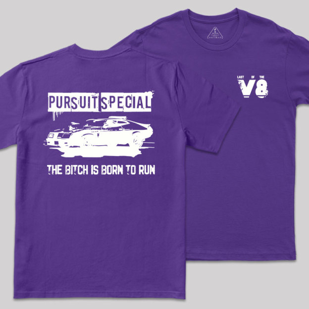 Road Warrior Front and Back Printed Geek T-Shirt