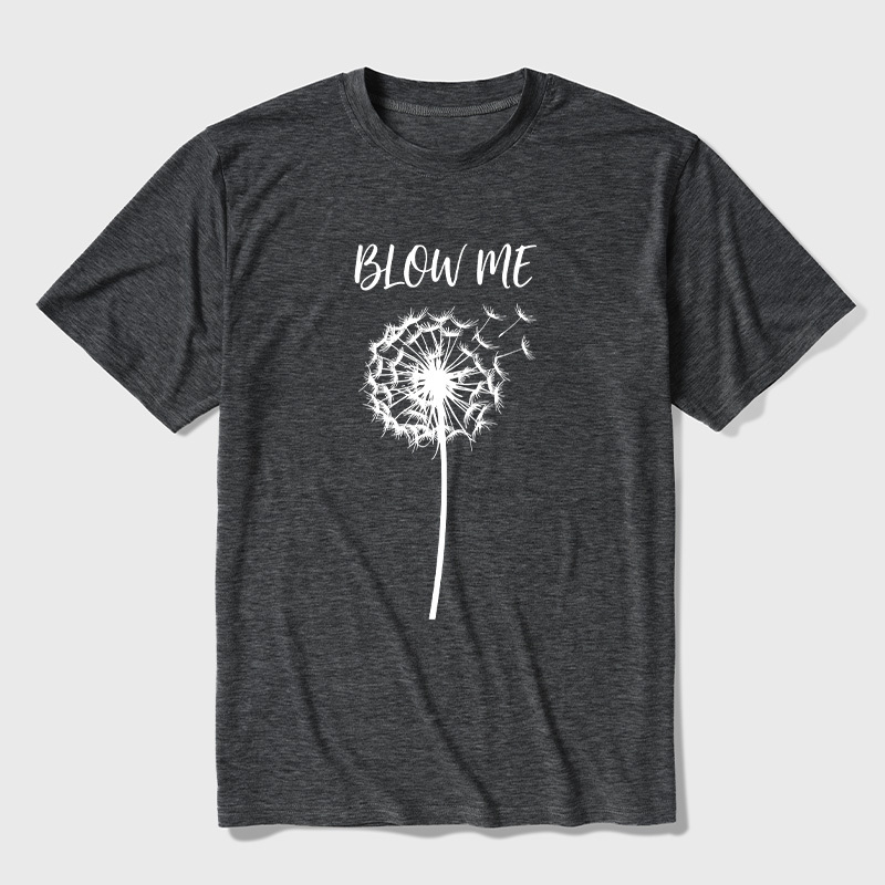 Dandelion Joke Ultra Soft Heather Tee