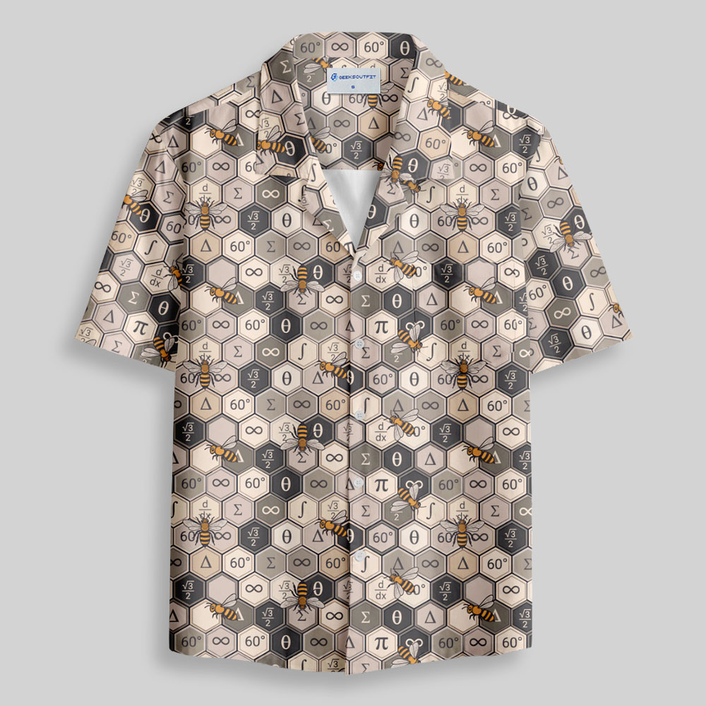 The Mathematical Honeycomb Button Up Pocket Shirt