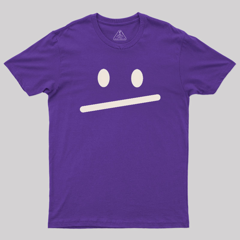 Meh Face Geek T-Shirt