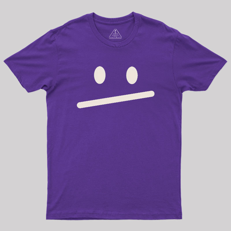 Meh Face Geek T-Shirt