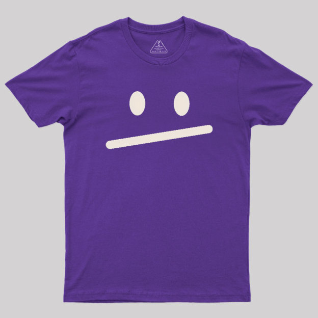 Meh Face Geek T-Shirt
