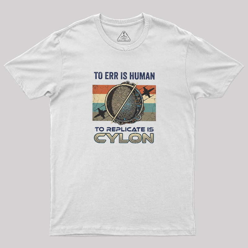 Human VS Cylon Geek T-Shirt