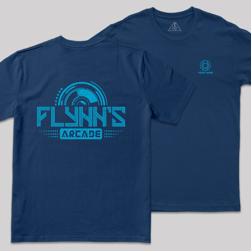 Personalized Flynn's Arcade Geek T-Shirt