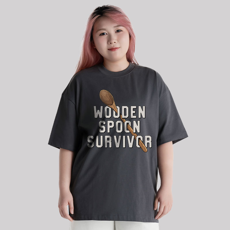 Wooden Spoon Survivor Unisex Oversized T-shirt