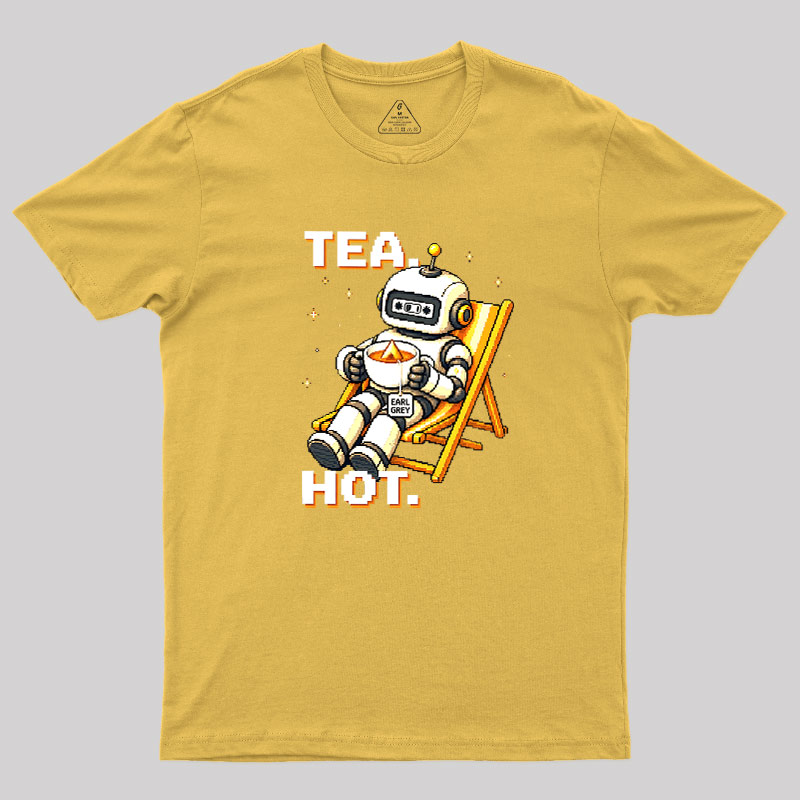 Space Tea Time Geek T-Shirt