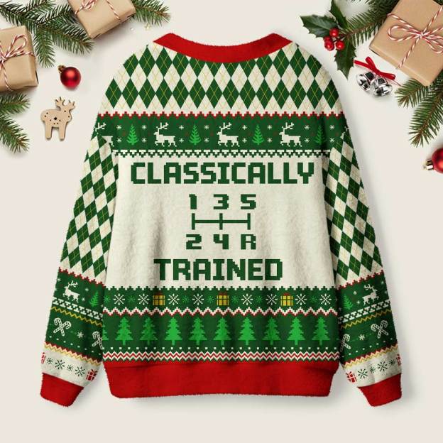 Classically Trained Geek Ugly Cardigan Sweaters
