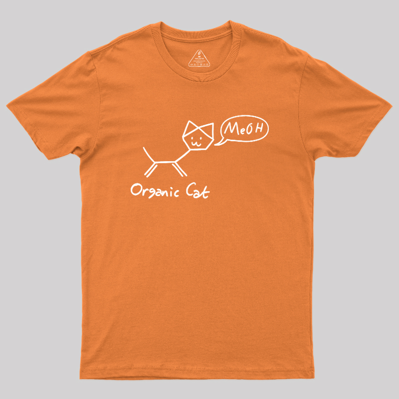 Organic Cat Funny Geek T-Shirt