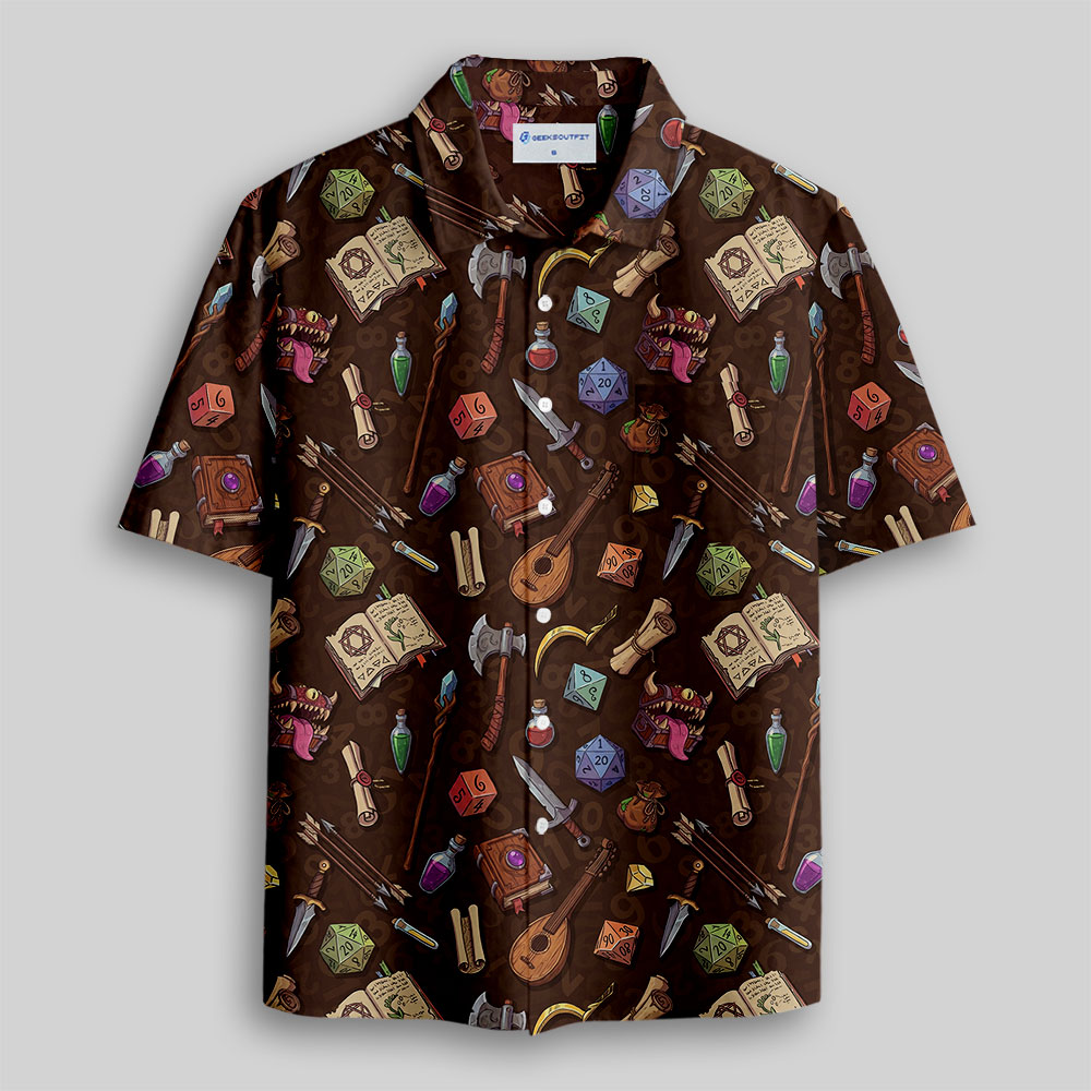 Weapon Chest Button Up Pocket Shirt