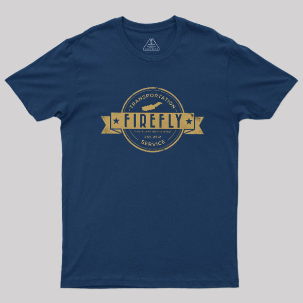 Like A Leaf on The Wind Geek T-Shirt