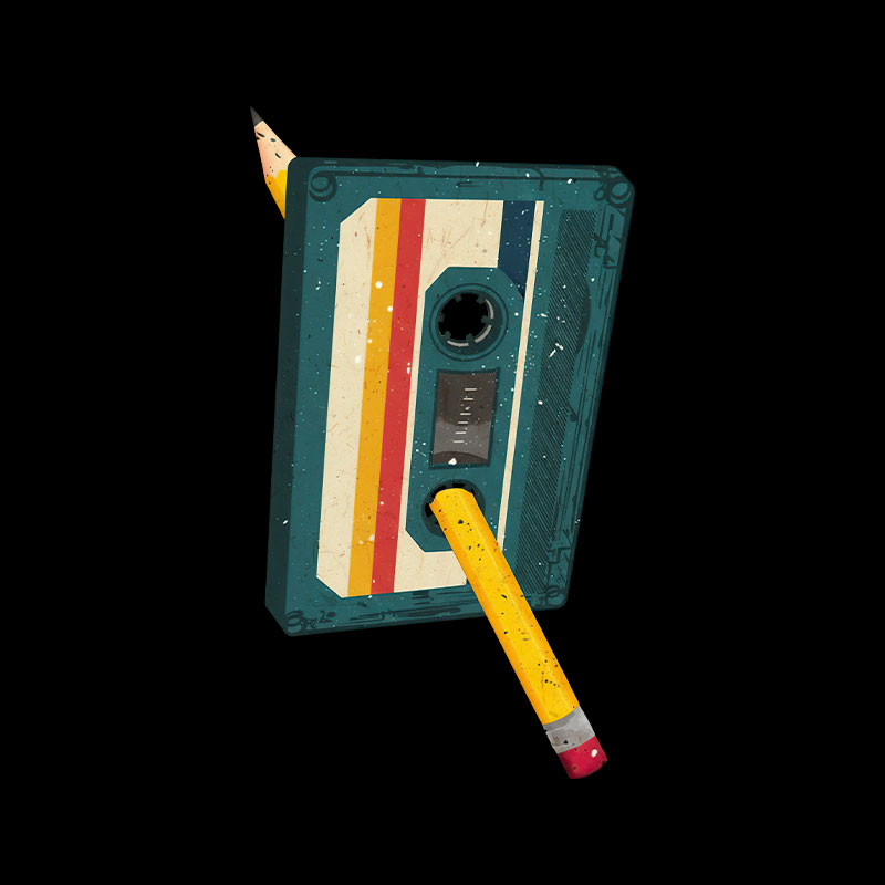 Retro Cassette Geek T-Shirt