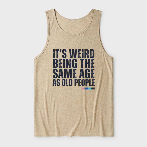 As Old People Ultra Soft Heather Tank