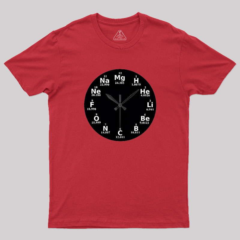 Periodic Table Science Elements Geek T-Shirt