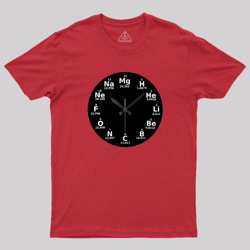 Periodic Table Science Elements Geek T-Shirt