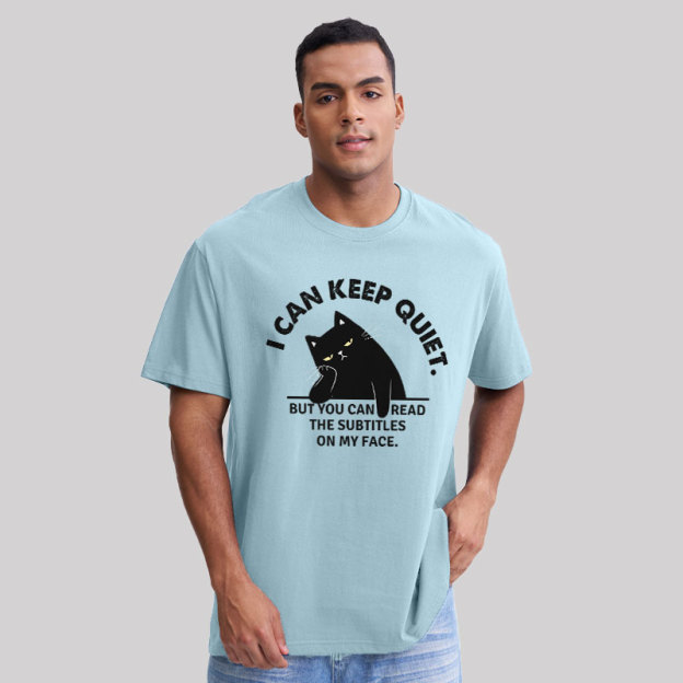Subtitles on My Face Geek T-Shirt
