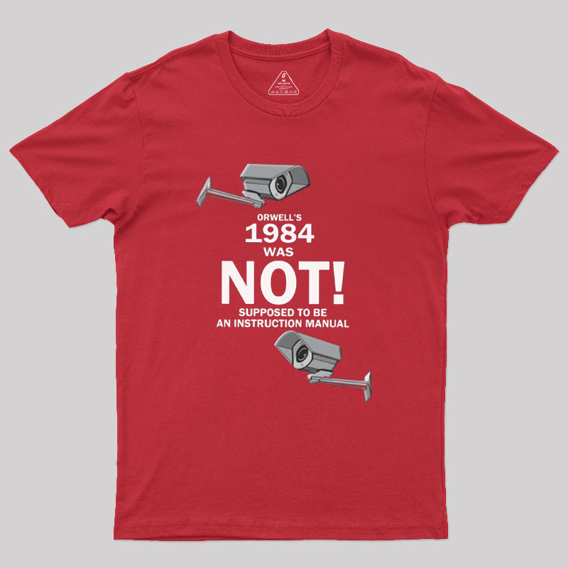 Orwells 1984 Geek T-Shirt