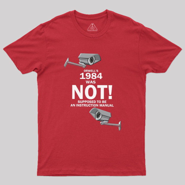Orwells 1984 Geek T-Shirt