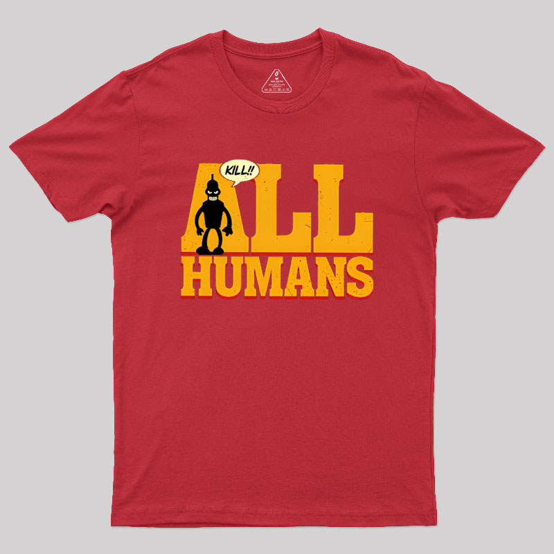 Killer Robot Geek T-Shirt