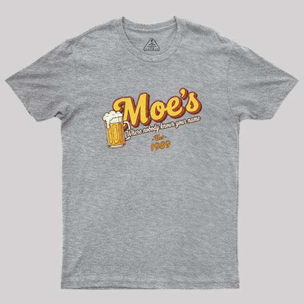 Moe's Tavern Geek T-Shirt