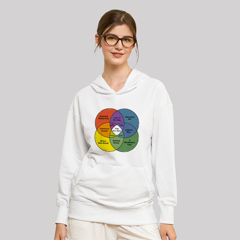 You Are Here Geek Hoodie
